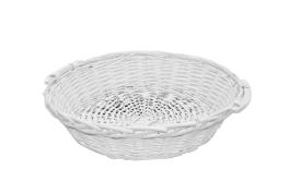 ΚΑΛΑΘΙ ΣΤΡΟΓΓΥΛΟ ΑΣΠΡΟ 50cm x 12cm 0519102