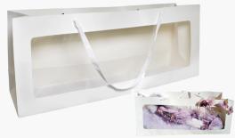 ΤΣΑΝΤΑ ΧΑΡΤΙΝΗ ΜΕ ΠΑΡΑΘΥΡΟ 85cm x 35cm x 20cm 0402011