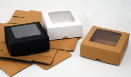 ΚΟΥΤΙ ΧΑΡΤΙΝΟ ΜΕ ΠΑΡΑΘΥΡΟ ΖΕΛΑΤΙΝΑ 13cm x 5cm 0402147