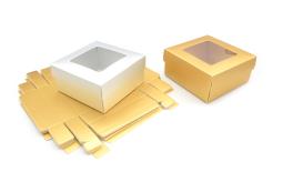 ΚΟΥΤΙ ΜΕ ΚΑΠΑΚΙ ΠΑΡΑΘΥΡΟ ΖΕΛΑΤΙΝΑ 13cm x 13cm x 6cm 0402262