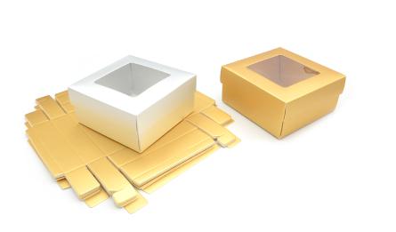 ΚΟΥΤΙ ΜΕ ΚΑΠΑΚΙ ΠΑΡΑΘΥΡΟ ΖΕΛΑΤΙΝΑ 13cm x 13cm x 6cm 0402262