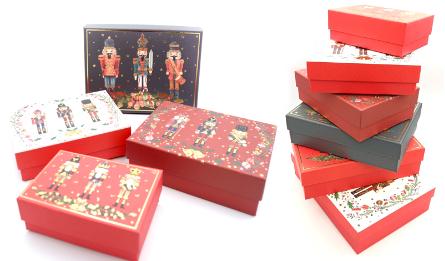 BOX-2304 Christmas paper box 14.5*10*5CM 37*27*11cm 0402285