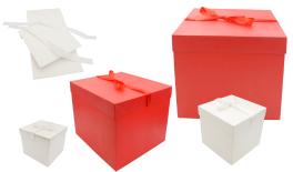 ΚΟΥΤΙ ΧΑΡΤΙΝΟ ΚΥΒΟΣ ΜΕ ΚΟΡΔΕΛΑΚΙ 22cm 0402303