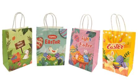 ΤΣΑΝΤΑ ΣΤΡΙΦΤΟ ΧΕΡΑΚΙ ΠΑΣΧΑ 15cm x 21cm x 8cm 0402343