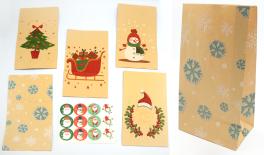 ΧΑΡΤΙΝΟ ΤΣΑΝΤΑΚΙ ΧΡΙΣΤΟΥΓΕΝΝΙΑΤΙΚΟ ΧΩΡΙΣ ΧΕΡΑΚΙΑ 0402349