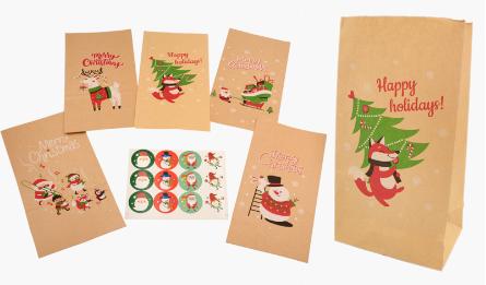 ΧΑΡΤΙΝΟ ΤΣΑΝΤΑΚΙ ΧΡΙΣΤΟΥΓΕΝΝΙΑΤΙΚΟ ΧΩΡΙΣ ΧΕΡΑΚΙΑ 0402350