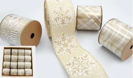 ΧΡΙΣΤΟΥΓΕΝΝΙΑΤΙΚΗ ΚΟΡΔΕΛΑ ΥΦΑΣΜΑΤΙΝΗ ΜΕ ΓΚΛΙΤΕΡ 05012386