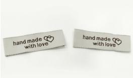 HAND MADE WITH LOVE 52mm x 15mm 0501241