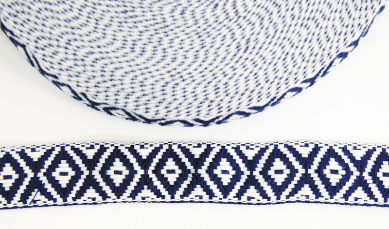 ΚΟΡΔΕΛΑ ΥΦΑΝΤΗ ΑΣΠΡΗ BOHO 2.5cm x 20Y Νο11 0501319