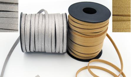 0.5cm korean string with glitter 25yard/roll 0501375