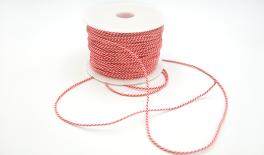 ΚΟΡΔΟΝΙ ΣΤΡΙΦΤΟ ΚΟΚΚΙΝΟ/ΛΕΥΚΟ 1.8mm x 100m 0501377