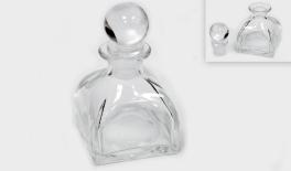ΤΕΤΡΑΓΩΝΟ ΜΠΟΥΚΑΛΑΚΙ 55ml 53mm x 88mm 0503205