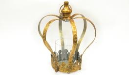 ΜΕΤΑΛΛΙΚΟ ΚΗΡΟΠΗΓΙΟ ΚΟΡΩΝΑ 30cm x 22cm 6J7048 0503244