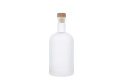 ΓΥΑΛΙΝΟ ΜΠΟΥΚΑΛΙ ΜΑΤ 200ml ΜΕ ΚΑΠΑΚΙ 0503365