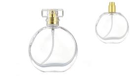 ΓΥΑΛΙΝΗ ΦΙΑΛΗ ΑΡΩΜΑΤΩΝ ΜΕ ΚΑΠΑΚΙ 45ml 0503366