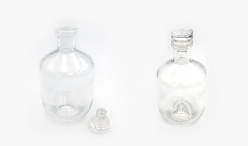 ΜΠΟΥΚΑΛΑΚΙ ΜΕ ΓΥΑΛΙΝΟ ΚΑΠΑΚΙ 330ml 0503429