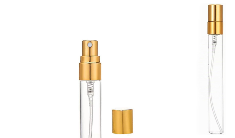 ΓΥΑΛΙΝΗ ΦΙΑΛΗ ΑΡΩΜΑΤΟΣ ΧΡΥΣΟ ΚΑΠΑΚΙ 10ml 0503433