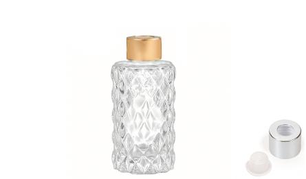 100ml rhombic glass bottle 10.7*5.3*8.9cm 0503438