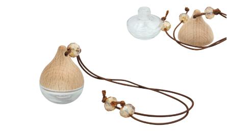 ΜΠΟΥΚΑΛΑΚΙ ΣΤΑΓΟΝΑ ΓΙΑ ΑΡΩΜΑΤΙΚΟ ΑΥΤΟΚΙΝΗΤΟΥ 6ml ΜΕ ΧΑΝΤΡΕΣ 0503456