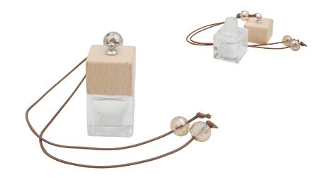 ΜΠΟΥΚΑΛΑΚΙ ΓΙΑ ΑΡΩΜΑΤΙΚΟ ΑΥΤΟΚΙΝΗΤΟΥ 8ml ΜΕ ΧΑΝΤΡΕΣ 0503457