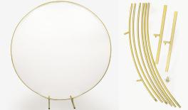 ΜΕΤΑΛΛΙΚΗ ΑΨΙΔΑ ΣΤΡΟΓΓΥΛΗ 220cm 0506233