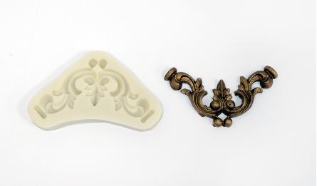 ΚΑΛΟΥΠΙ ΣΙΛΙΚΟΝΗΣ ΜΠΑΡΟΚ10.5cm x 7.3cm 0515208