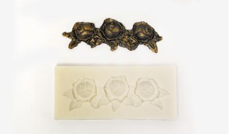 ΚΑΛΟΥΠΙ ΣΙΛΙΚΟΝΗΣ 3 ΛΟΥΛΟΥΔΑΚΙΑ 10.2cm x 4.5cm 0515210
