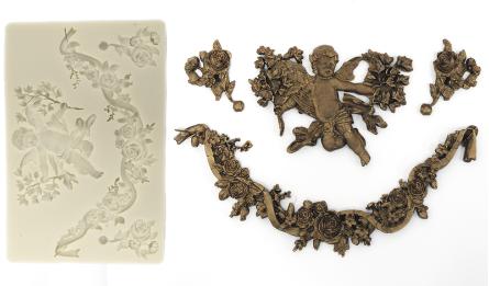 ΚΑΛΟΥΠΙ ΣΙΛΙΚΟΝΗΣ ΜΕ ΑΓΓΕΛΑΚΙ 19.5cm x 12.5cm 0515237