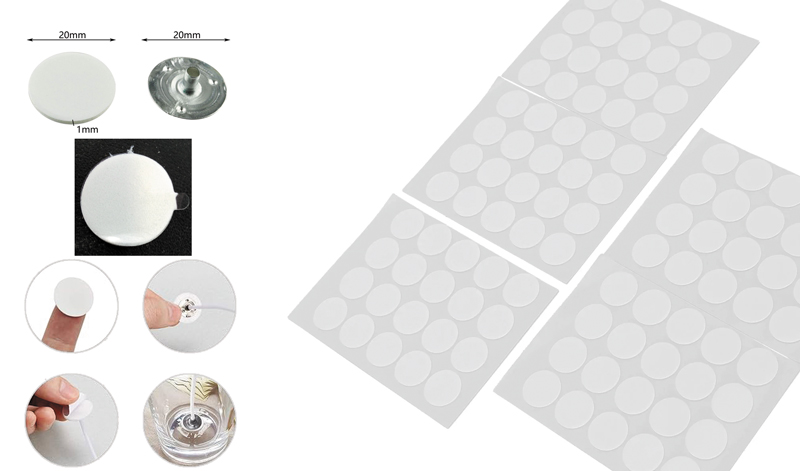 Candle wick sticker 20mm*1mm 20pcs/pack 0515251