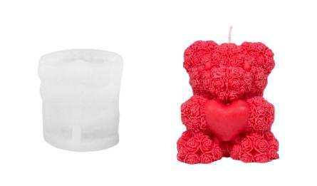 XR-037# silicone candle mold 9*7.7*6.7cm 166g 0515362