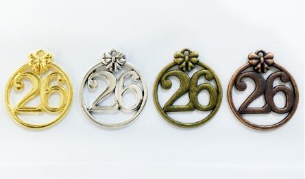 ΜΕΤΑΛΛΙΚΗ ΜΠΑΛΑ 26 ΜΕ ΦΙΟΓΚΟ 3cm x 3.5cm 0517616