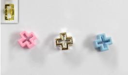 ΜΕΤΑΛΛΙΚΟΣ ΣΤΑΥΡΟΣ ΔΙΑΤΡΗΤΟΣ ME UV 10mm x 10mm 0517750