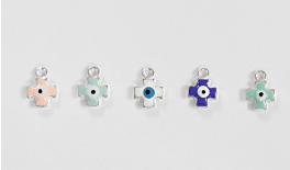 ΣΤΑΥΡΟΣ ΣΜΑΛΤΟ ΜΑΤΑΚΙ ΜΙΚΡΟΣ ΑΣΗΜΙ 10mm x 15mm 05177811
