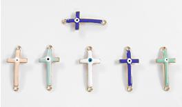 ΣΤΑΥΡΟΣ ΣΜΑΛΤΟ ΜΑΤΑΚΙ 2ΤΡΥΠΕΣ ΧΡΥΣΟΣ 16mm x 36mm 05177820