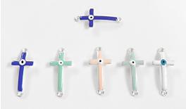 ΣΤΑΥΡΟΣ ΣΜΑΛΤΟ ΜΑΤΑΚΙ 2ΤΡΥΠΕΣ ΑΣΗΜΙ 16mm x 36mm 05177821