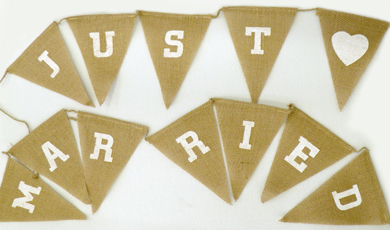 ΣΗΜΑΙΑΚΙΑ ΛΙΝΑΤΣΑ JUST MARRIED 13τεμ. 0517823