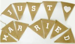 ΣΗΜΑΙΑΚΙΑ ΛΙΝΑΤΣΑ JUST MARRIED 13τεμ. 0517823