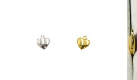 ΜΕΤΑΛΛΙΚΗ ΚΑΡΔΟΥΛΑ ΠΟΜΠΕ 1cm x 1.2cm 0517991