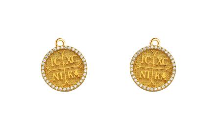 ΜΕΤΑΛΛΙΚΟ ΧΡΥΣΟ ΑΓΙΟΚΩΝΣΤΑΝΤΙΝΑΤΟ ΜΕ ΣΤΡΑΣ 0517995