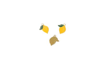 ΜΕΤΑΛΛΙΚΟ ΛΕΜΟΝΙ 17mm x 21mm ΚΡΕΜΑΣΤΟ 0518065