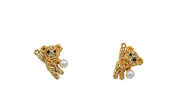 ΜΕΤΑΛΛΙΚΟ ΑΡΚΟΥΔΑΚΙ ΜΕ ΣΤΡΑΣΑΚΙΑ 16mm x 21mm ΚΑΙ ΠΕΡΛΑ 0518071