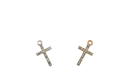 ΜΕΤΑΛΛΙΚOΣ ΣΤΑΥΡΟΣ ΜΕ ΣΤΡΑΣΑΚΙΑ 11mm x 24mm 0518073