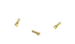 ΜΕΤΑΛΛΙΚΟ ΚΡΕΜΑΣΤΟ ΣΤΑΥΡΟΣ 0.4cm x 1.2cm 0518080