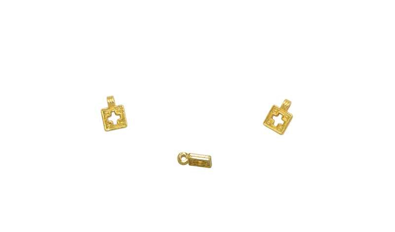 ΜΕΤΑΛΛΙΚΟΣ ΣΤΑΥΡΟΣ ΤΕΤΡΑΓΩΝΟ 0.4cm x 1cm 0518081