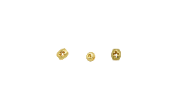 ΜΕΤΑΛΛΙΚΟΣ ΣΤΑΥΡΟΣ ΟΒΑΛ ΔΙΑΜΠΕΡΕΣ 0.6cm x 0.5cm 0518088