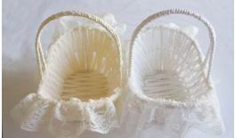 ΚΑΛΑΘΙ ΡΥΖΙΟΥ ΜΕ ΔΑΝΤΕΛΑ 20cm x 17cm 0519019
