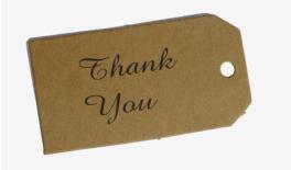 ΚΑΡΤΑ THANK YOU 65mm x 35mm 0519281