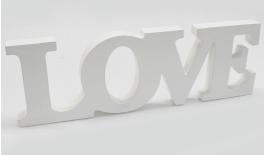 ΞΥΛΙΝΟ LOVE 31cm x 11cm 0519284