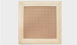 ΞΥΛΙΝΗ ΚΟΡΝΙΖΑ ΜΕ ΤΡΥΠΕΣ ΜΕΓΑΛΗ 40.5cm 0519341
