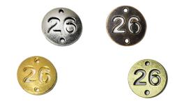 ΜΕΤΑΛΛΙΚΟ ΣΤΡΟΓΓΥΛΟ 2cm ΚΡΕΜΑΣΤΟ 26 0519477